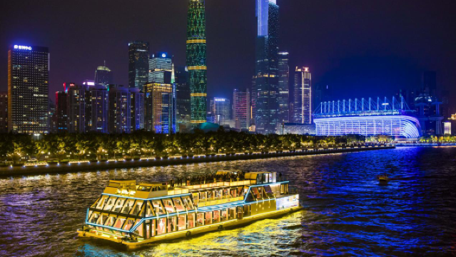Pearl River Night Cruise Tianzi Pier