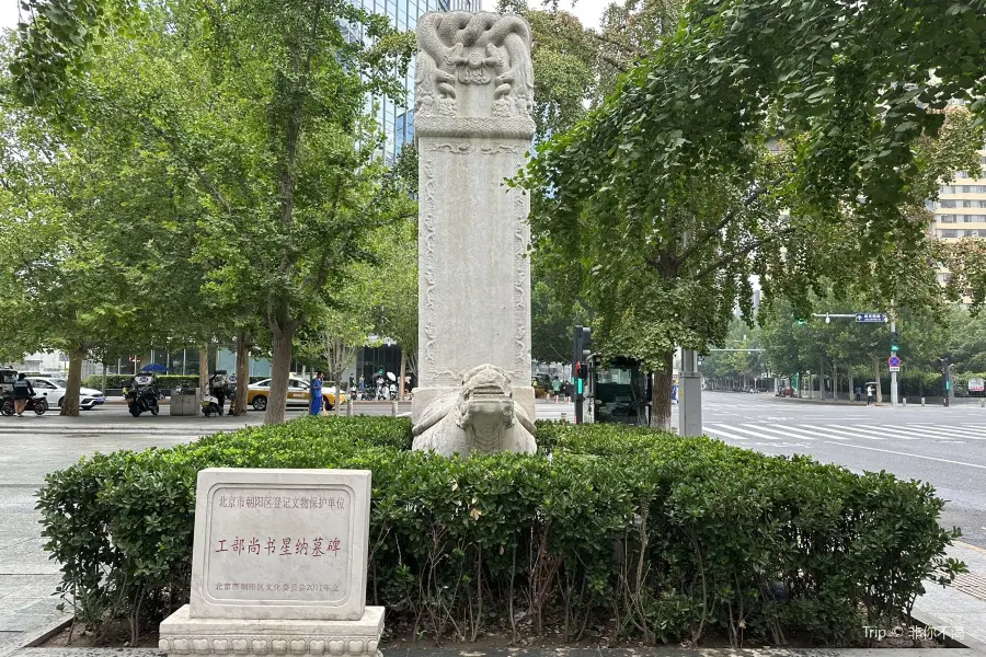 Tombstone of Minister of Works Xingna