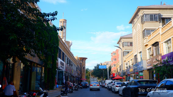 다시쯔 관광 쇼핑 거리