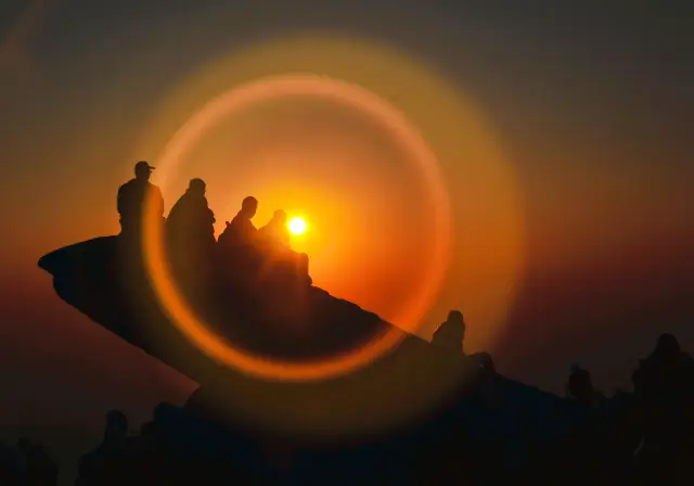 Sunrises in Tai'an
