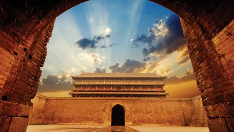 Xi'an City Wall attraction in Xi'an