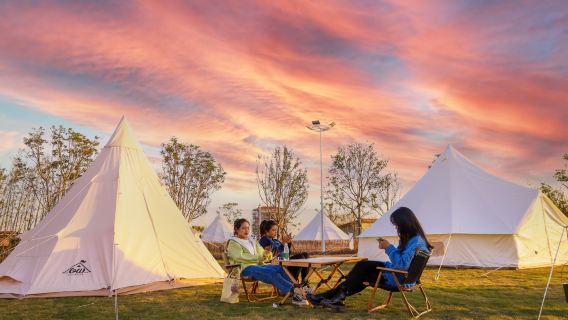 江門野趣時光-鄉野時光露營地·過夜露營【拎包入住+冷暖冷氣+雙人早餐+免費活動】