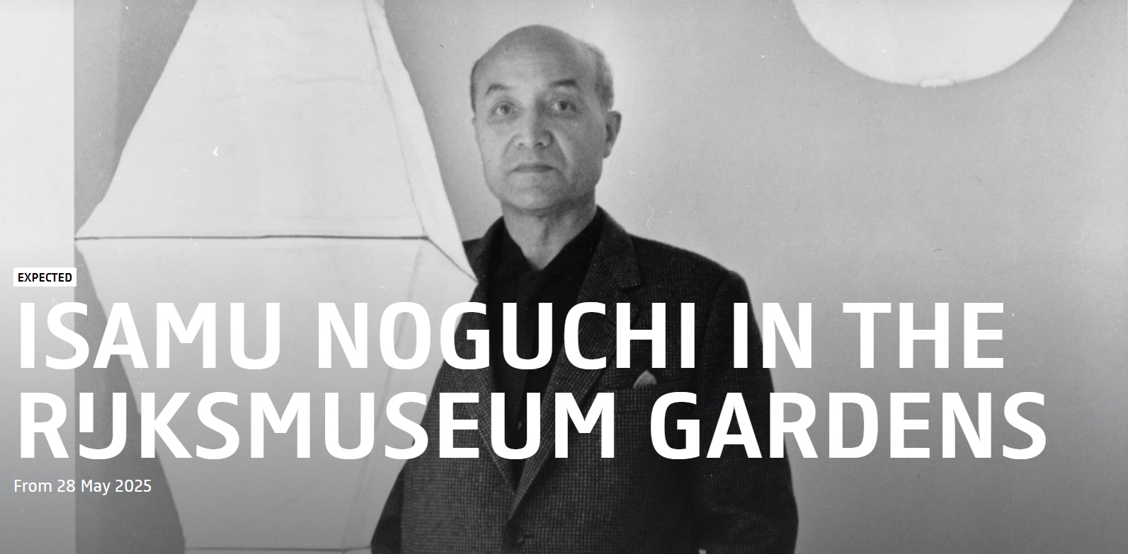 ISAMU NOGUCHI IN THE RIJKSMUSEUM GARDENS | Rijksmuseum