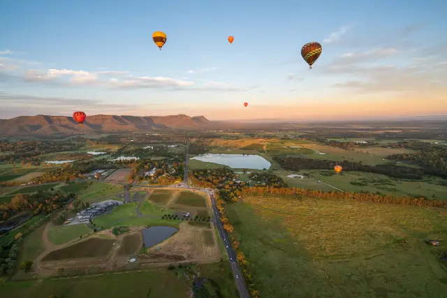 Hot Air Ballooning in Hunter Valley