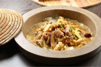 生态蒸汽石锅鱼石锅鸡