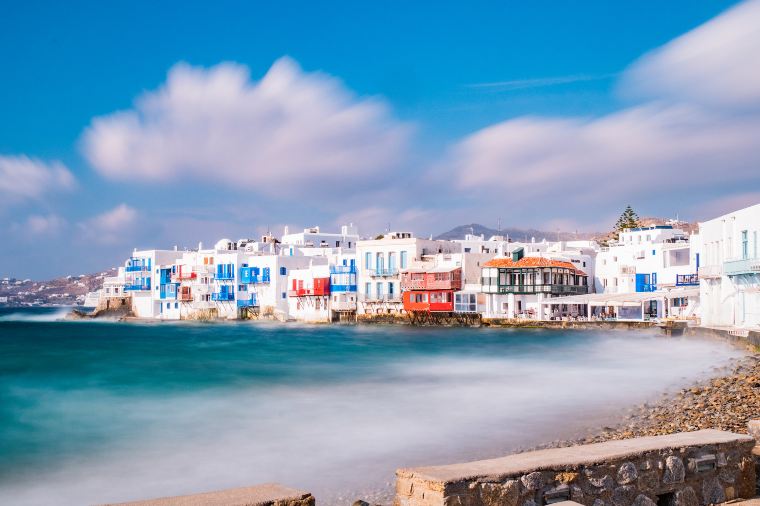 18. มิโคนอส Little Venice – เมืองริมน้ำสุดโรแมนติก