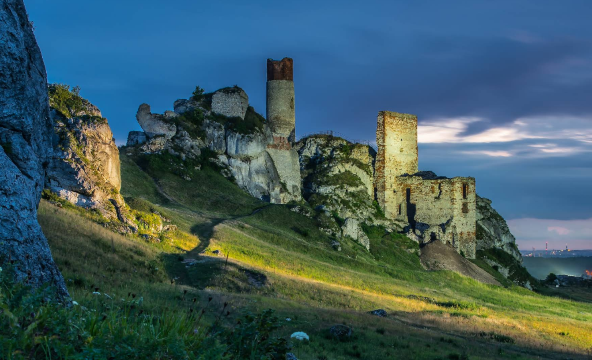 Castle in Olsztyn