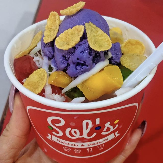 Dessert and brain freeze! 