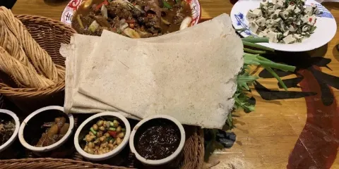 煎餅卷大蔥(鐘山路店)