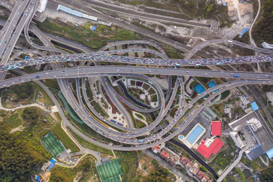 Huangjuewan Motorway Interchange