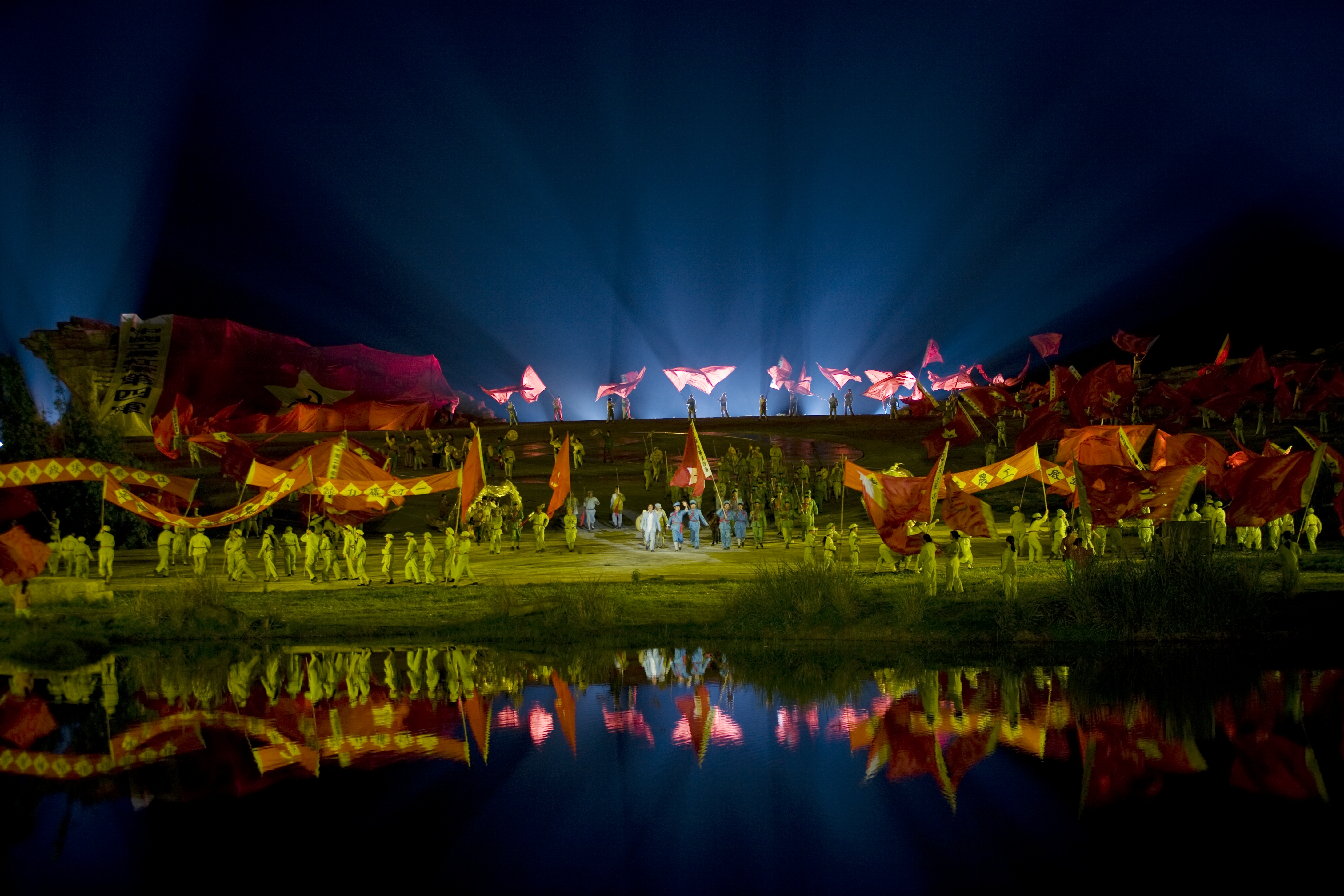 Large Live-Action Performance Jinggang Mountain | Jinggangshan Mountain