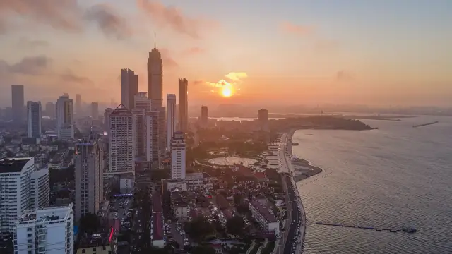 Sunset Sightseeing in Yantai