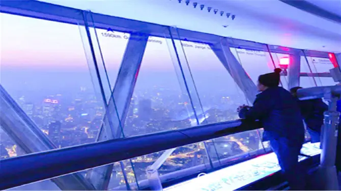 Shanghai Oriental Pearl Tower | 263m Main Observation Level