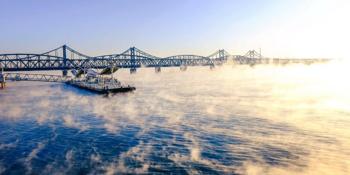 The Yalu River Broken Bridge