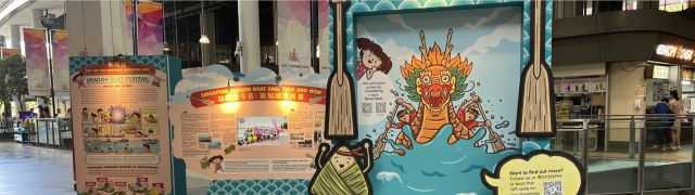 《鼓聲隆隆迎端午》端午節巡迴展 | 新加坡