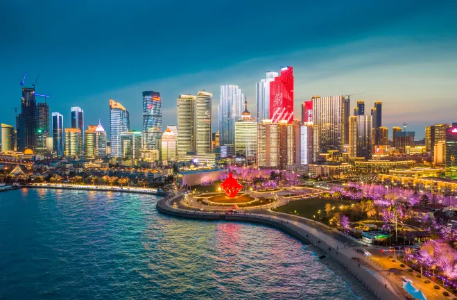 Qingdao nach Tianjin flugtickets