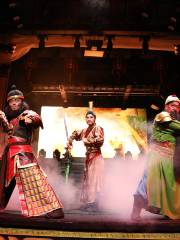 Performance of "Three Kingdoms" at Jinli Jieyi Pavillion