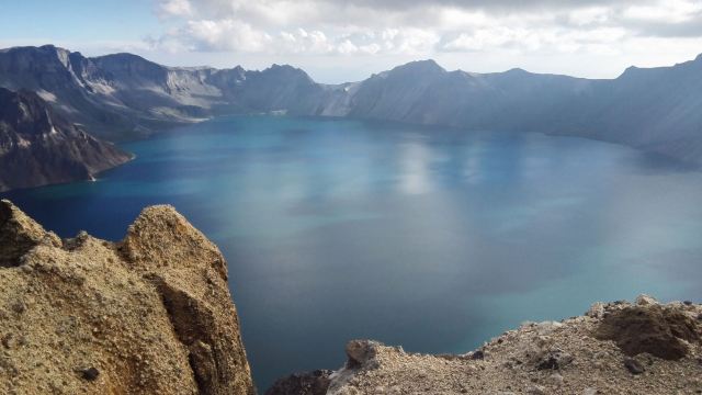 Heaven Lake on Changbai Mountain