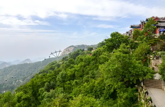 鄰近中天門索道站的酒店