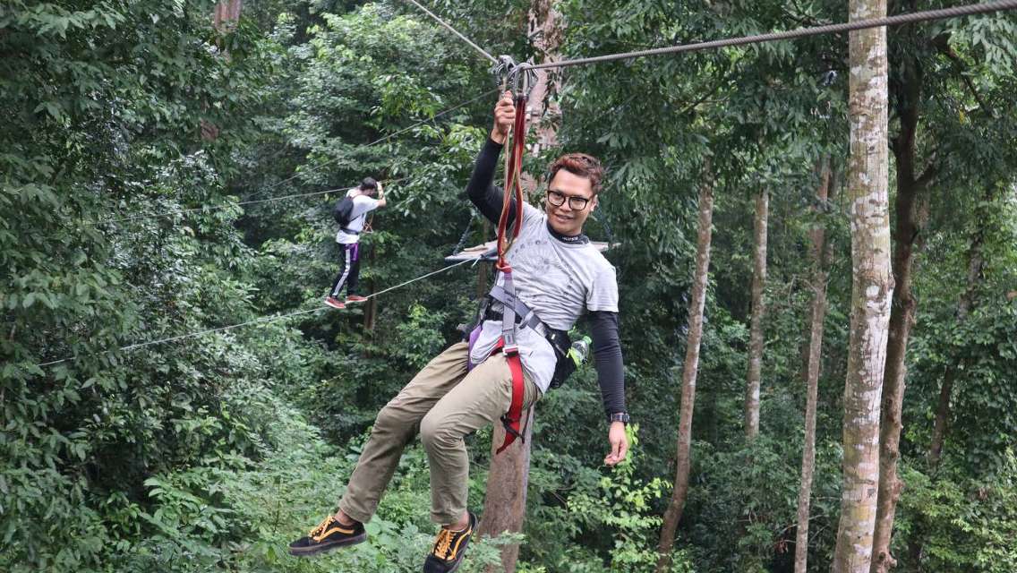 Подвесной мост Zipline