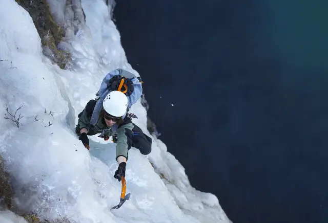 Ice Climbing in Iceland