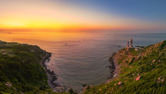 Sunrise Sightseeing on Nan'ao Island