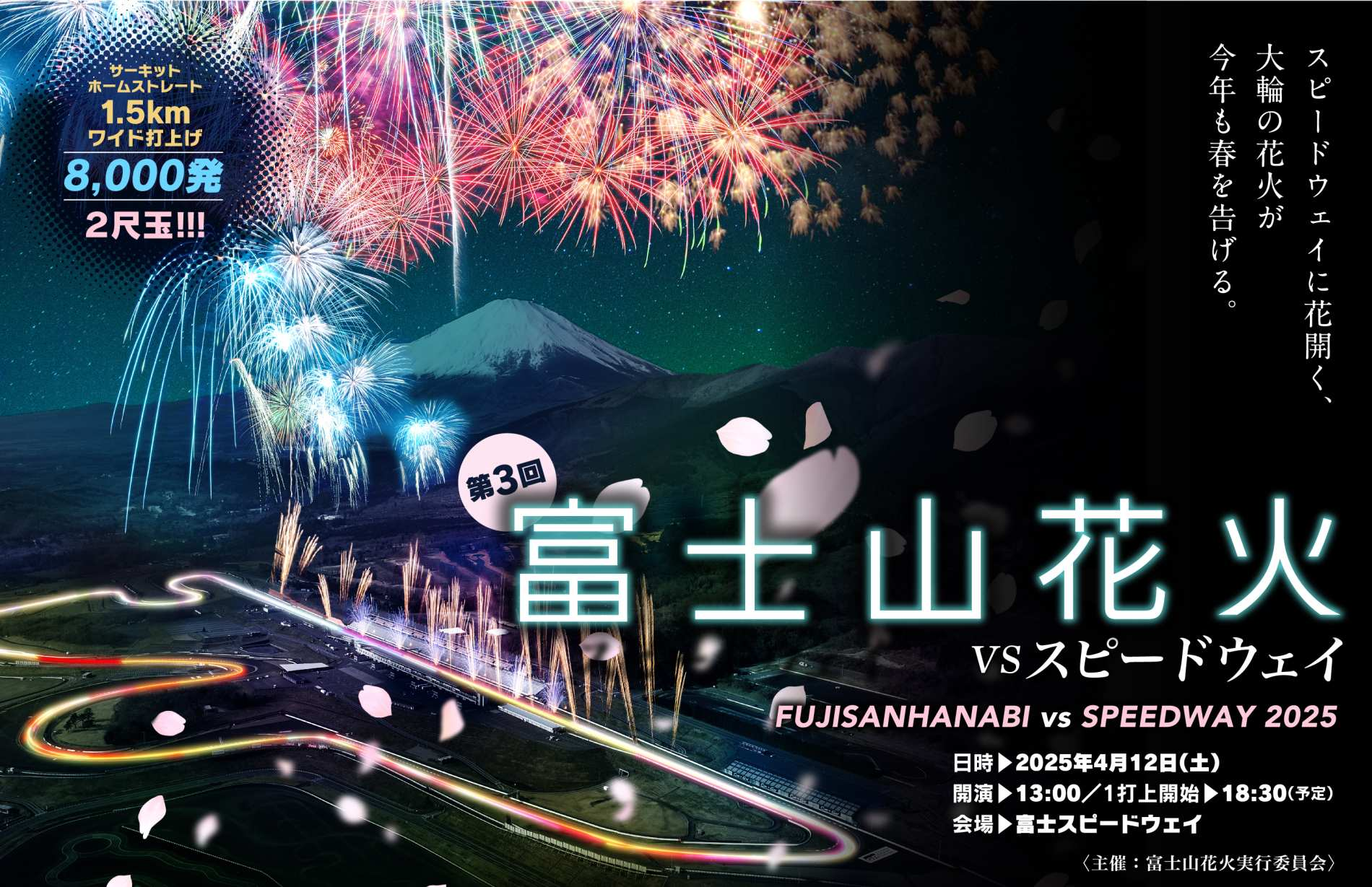 富士山花火 vs SPEEDWAY 2025 | 小山町