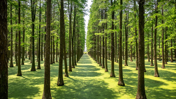 The Luyang Lake Wetlands Park