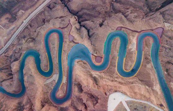 【市內上門接送/純玩無購物】黃河石林國家地質公園+蘭州水墨丹霞一日遊