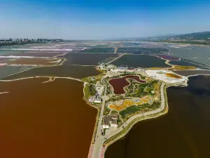 中國死海運城鹽湖-七彩鹽湖景區