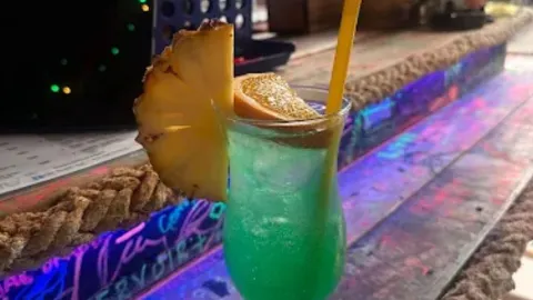 The Beach Bar in Phi Phi Islands