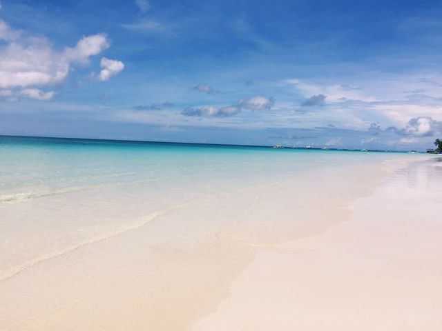White sand beach Boracay 
