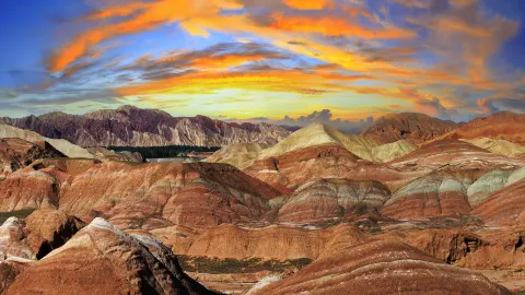 Zhangye travel destination
