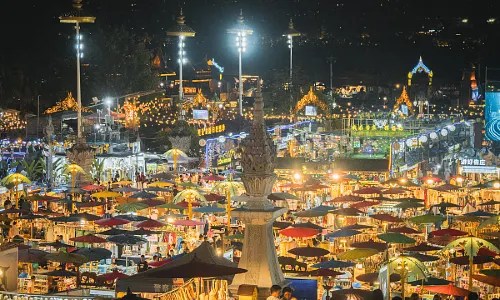 Night markets in Xishuangbanna