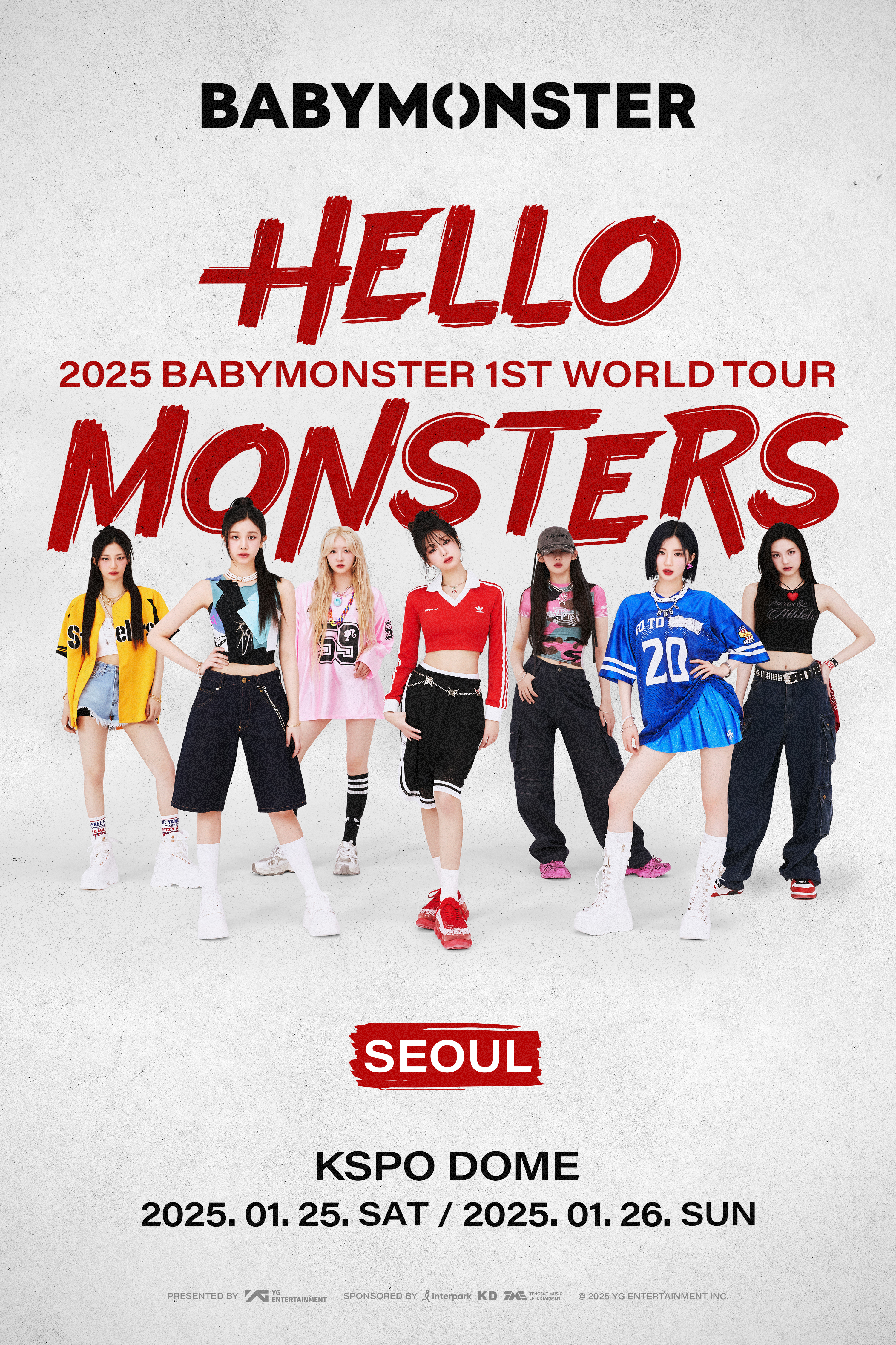 2025 BABYMONSTER 1st WORLD TOUR <HELLO MONSTERS> IN SEOUL | KSPO DOME (Olympic Gymnastics Arena)