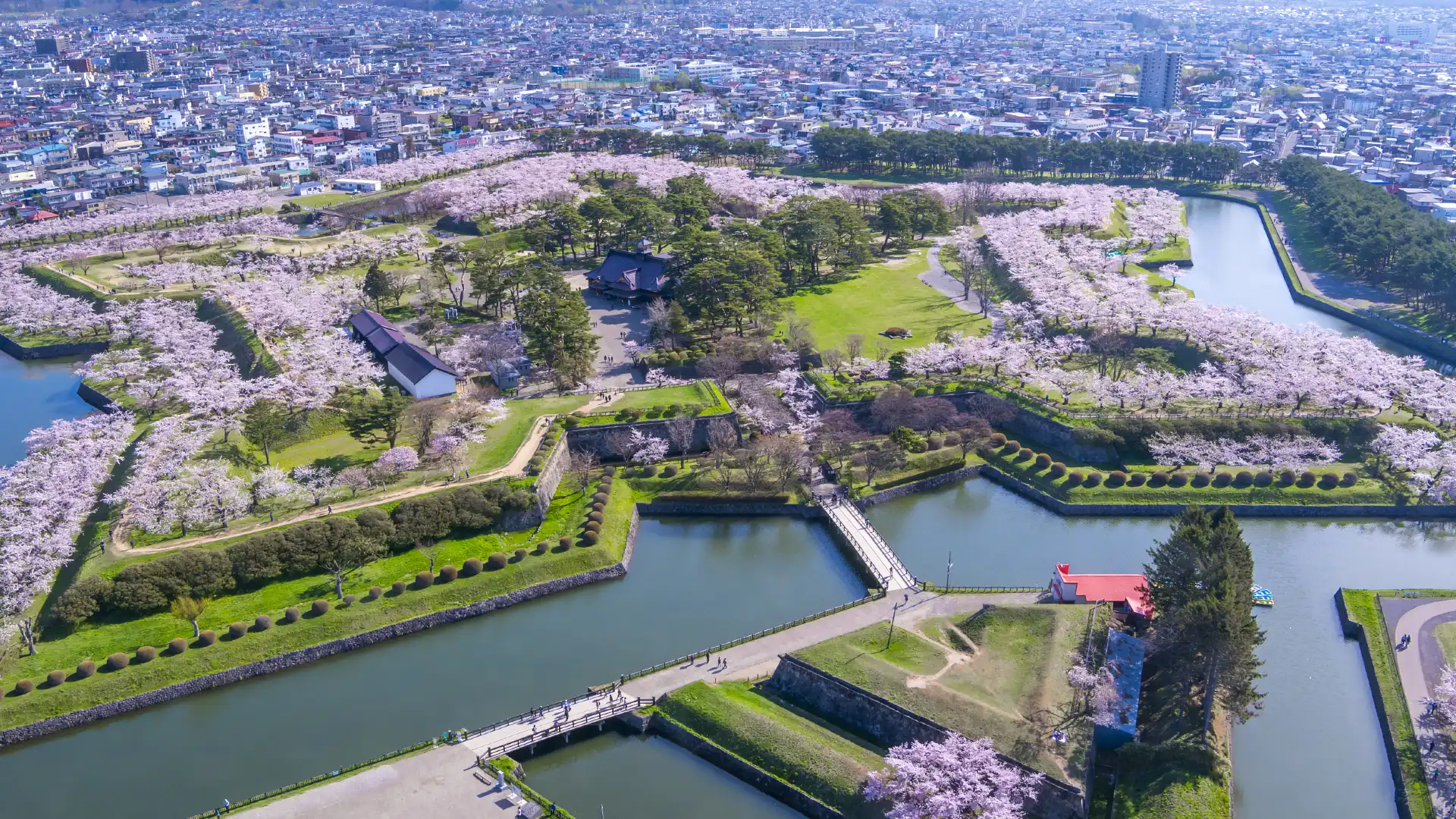 鄰近五稜郭公園的酒店