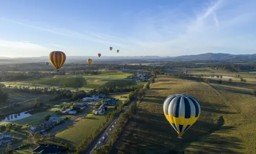 Hot Air Ballooning in Hunter Valley
