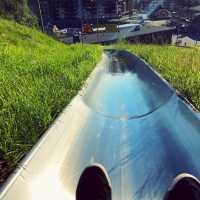 Ruka ski summer sleigh downhill track