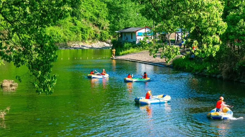 Jiulongxi Rafting