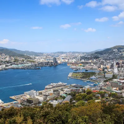 Отели рядом с достопримечательностью «A Hill with a View of Gunkanjima»