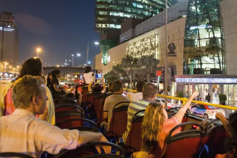 Dubai city sightseeing bus