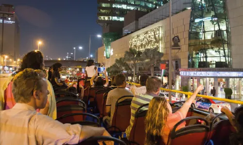 Dubai city sightseeing bus