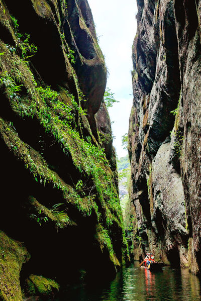 Fujian Dajin Lake Danxia Landform National Geopark - Yixiantian on water