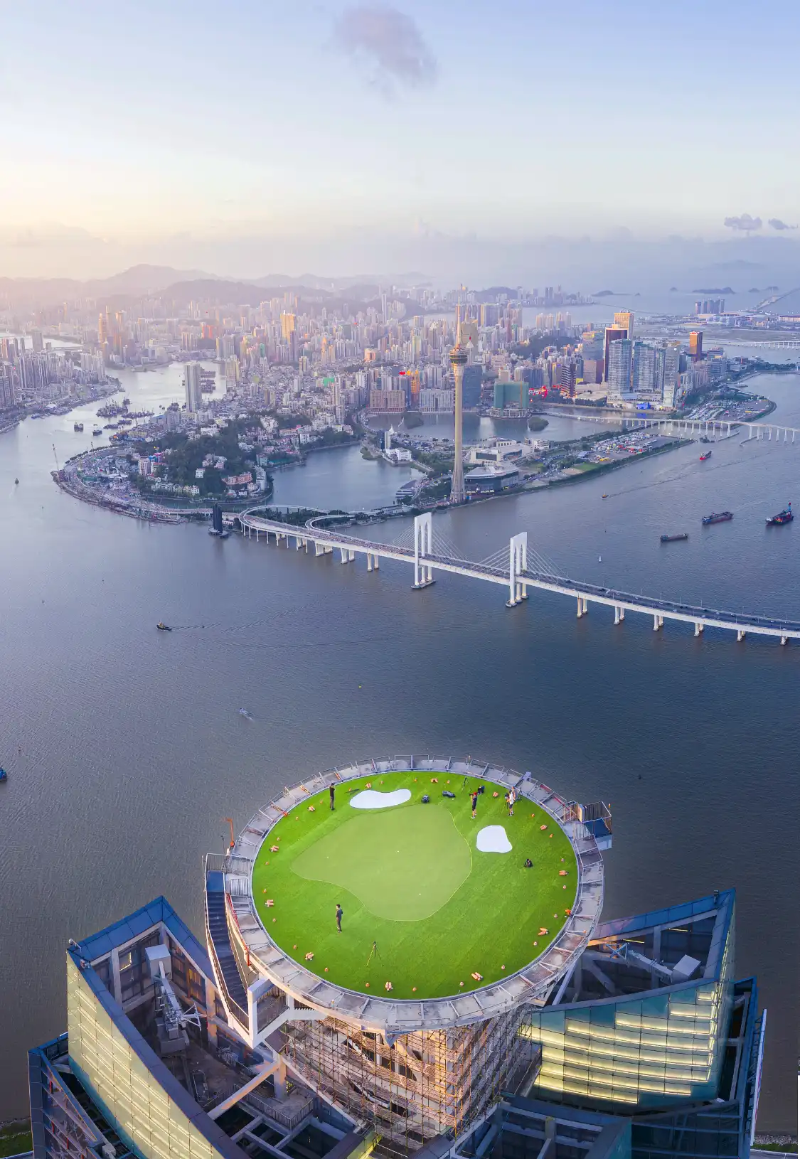 관아오 관람대 주변 호텔