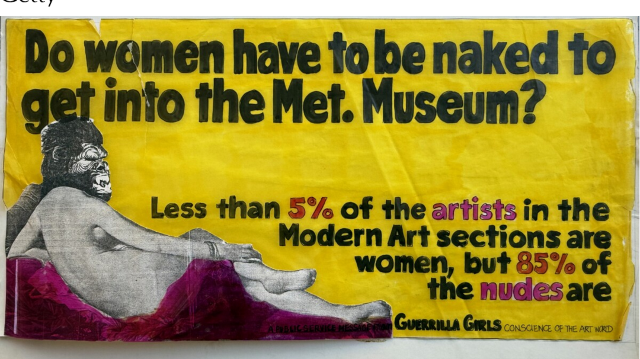 How to Be a Guerrilla Girl | The Getty