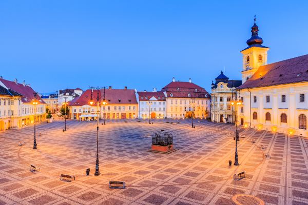 London to Sibiu flight