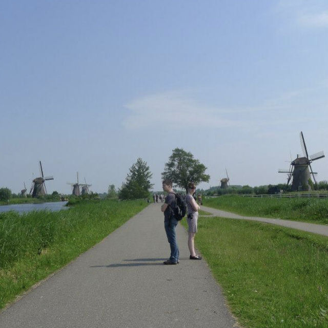 荷蘭古老風車村Kinderdijk