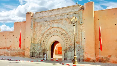 Bab Agnaou attraction in Marrakech