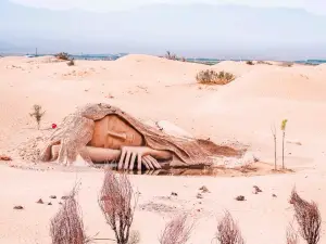 Aksai County Nomadic Sand Sea Tourist Scenic Area