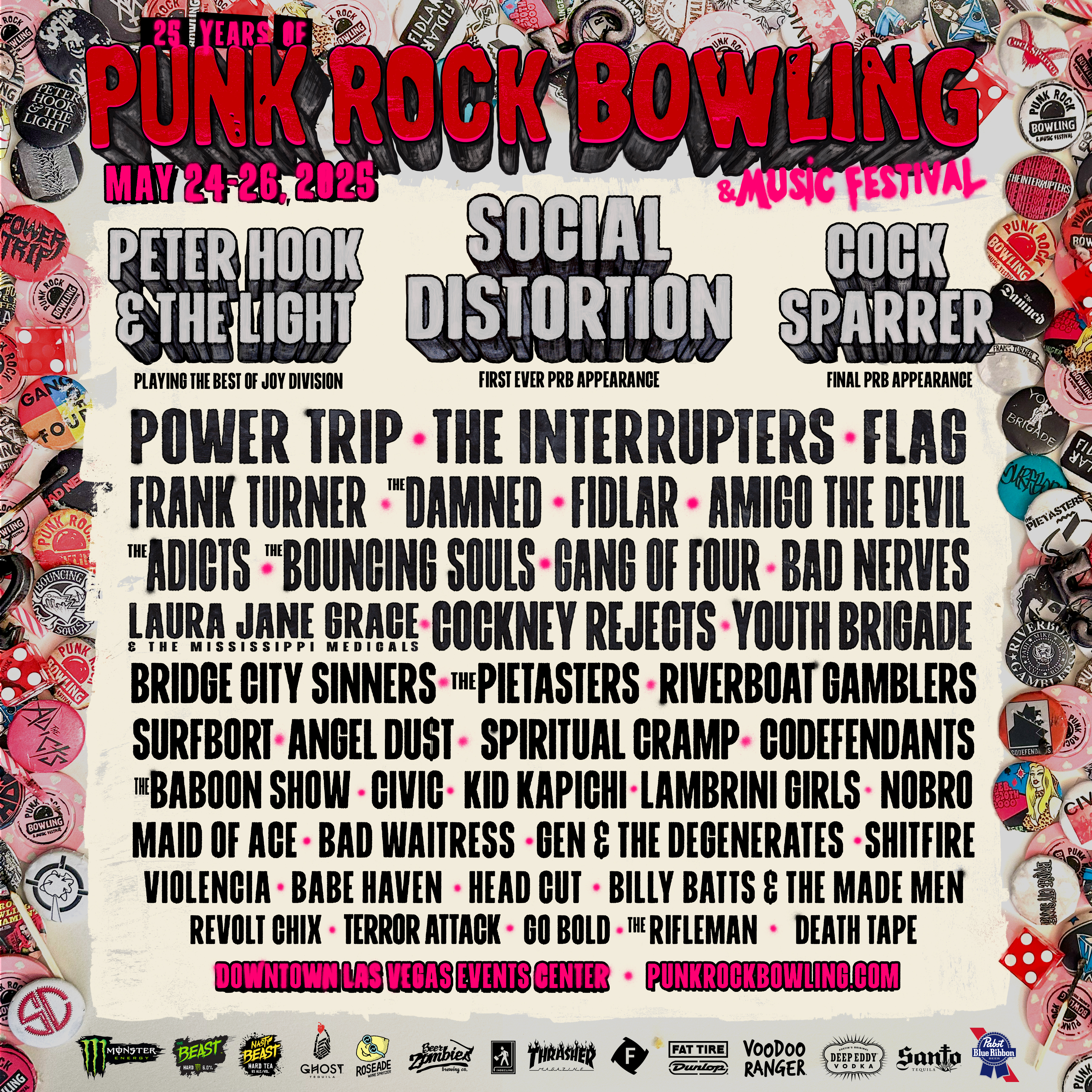 美國拉斯維加斯 · Punk Rock Bowling and Music 音樂節 2025 | 拉斯維加斯